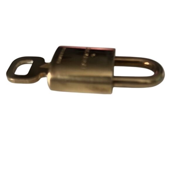 Louis Vuitton Brass Padlock Lock and Key #309 - Picture 5 of 5